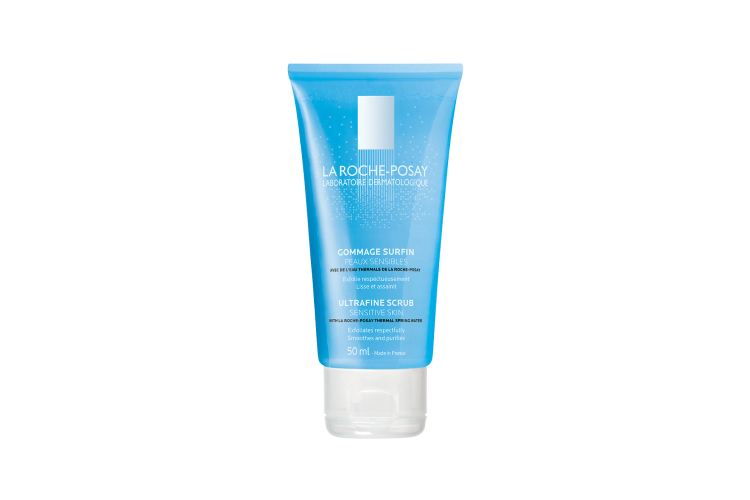 Физиологический скраб-эксфолиант для лица La Roche Posay разработан для чувствительной кожи. В его составе микронизированные частицы полиэтиленовой пудры