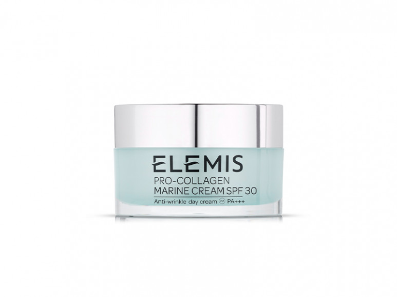 Новая версия крема для лица «Морские водоросли про-коллаген» SPF 30, Elemis. Содержит микронизированные частицы солнцезащитного крема нового поколения, которые поглощают солнечные лучи и превращают их в более безопасный инфракрасный свет.